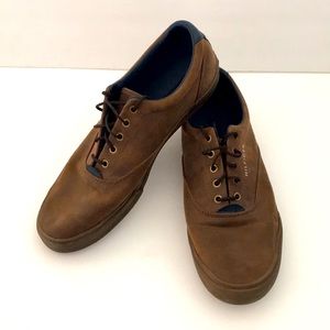 Tommy Hilfiger Brown Suede lace up fashion sneaker